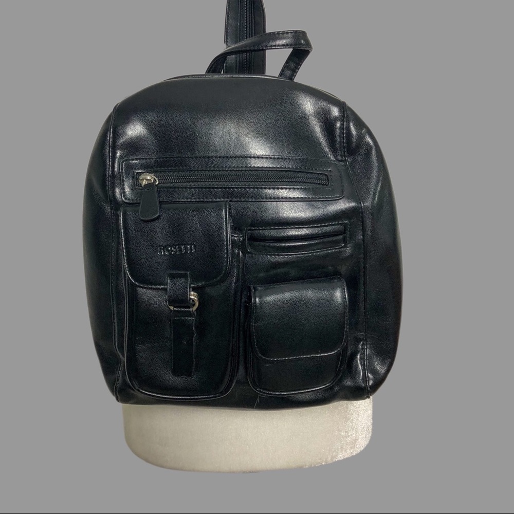 💜💜 Faux Leather Backpack​